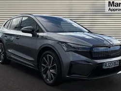 Graphite grey metallic Used 2023 Skoda Enyaq iV SportlinePlus SUV | £26,290 (Fair price)