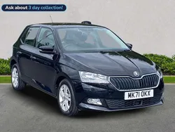 Black Used 2021 Skoda Fabia SE Hatchback | £11,188 (Fair price)