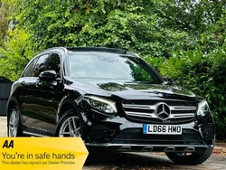 Black Used 2016 Mercedes GLC250 AMG Line Premium Estate | £19,490 (Fair price)