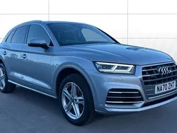 Silver Used 2020 Audi Q5 S-Line SUV | £24,689 (Good price)
