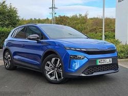 Race blue metallic Used 2025 Skoda Elroq SportLine SUV | £34,995 (Fair price)