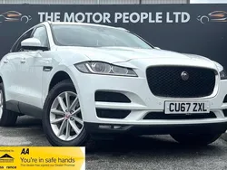 White Used 2017 Jaguar F-Pace Prestige SUV | £14,695 (Good price)