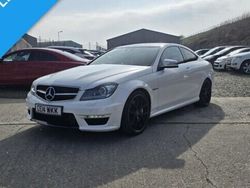 White Used 2014 Mercedes C63 AMG AMG Edition 1 Coupe | £22,950 (Good price)