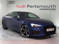 Blue Used 2023 Audi A5 Black Edition Coupe | £28,490 (Fair price)