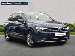 Blue Used 2019 VW Tiguan SEL SUV | £18,251 (Good price)