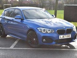 Blue Used 2017 BMW 118 M Sport Hatchback | £8,490 (Fair price)