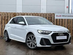 Glacier white metallic Used 2025 Audi A1 S-Line Hatchback | £27,890 (Expensive)