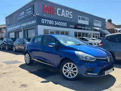 Blue Used 2018 Renault Clio IV Dynamique Hatchback | £7,290 (Fair price)