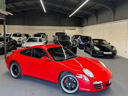 Red Used 2009 Porsche 911 Carrera 4 Coupe | £35,600
