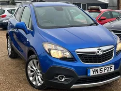 Blue Used 2015 Vauxhall Mokka SUV | £4,499 (Fair price)