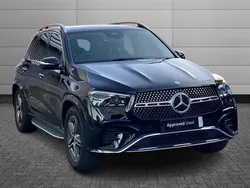 Obsidian black Used 2024 Mercedes GLE450 AMG AMG line Estate | £59,895 (Good price)