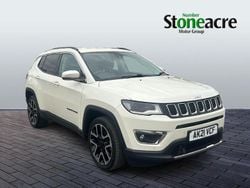 White Used 2021 Jeep Compass Limited SUV | £14,999 (Good price)