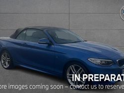 Blue Used 2016 BMW 218 M Sport Cabriolet | £14,995 (Fair price)