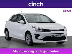 White Used 2022 Kia Rio 2 Hatchback | £11,199 (Fair price)