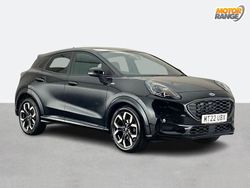 Black Used 2022 Ford Puma Gen-E ST-Line X SUV | £14,295 (Good price)