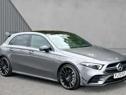 Grey Used 2023 Mercedes A35 AMG Premium Plus Hatchback | £33,740 (Fair price)