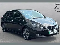 Black Used 2020 Nissan Leaf N-Connecta Hatchback | £9,442 (Fair price)