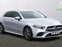Silver Used 2020 Mercedes A200 AMG line Hatchback | £16,399 (Fair price)