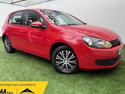 Red Used 2010 VW Golf VI S Hatchback | £1,295 (Fair price)