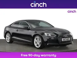 Black Used 2017 Audi A5 S-Line Coupe | £13,279 (Fair price)