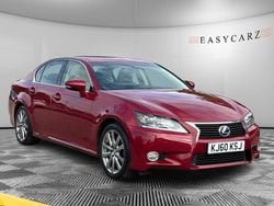 Red Used 2015 Lexus GS300h Luxury Line Sedan | £11,995 (Fair price)