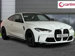 White Used 2021 BMW M4 Competition Edition Coupe | £45,990 (Super price)