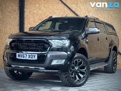 Black Used 2017 Ford Ranger Wildtrack Pickup | £22,495