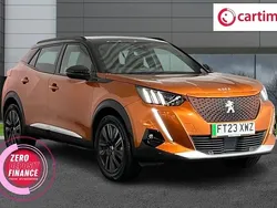 Orange Used 2023 Peugeot e-2008 Premium SUV | £16,481 (Fair price)