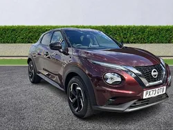 Red Used 2023 Nissan Juke N-Connecta SUV | £17,399 (Fair price)