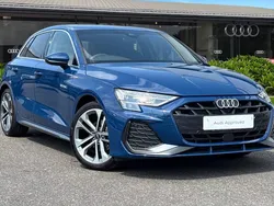 Blue Used 2025 Audi A3 S-Line Hatchback | £29,600 (Expensive)