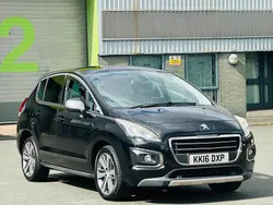 Black Used 2016 Peugeot 3008 Allure Hatchback | £4,490 (Good price)