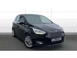 Black Used 2018 Ford C-MAX Titanium MPV | £8,271 (Fair price)