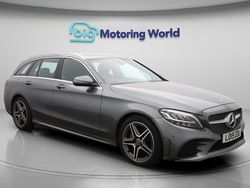 Grey Used 2019 Mercedes C220 AMG line Estate | £16,300 (Good price)