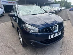 Blue Used 2010 Nissan Qashqai +2 N-TEC SUV | £4,999 (Fair price)