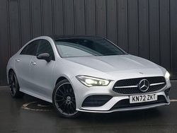 Silver Used 2022 Mercedes CLA220 AMG Line Premium Plus Sedan | £27,498 (Fair price)