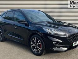 Black Used 2021 Ford Kuga ST-Line X SUV | £17,890