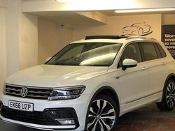 White Used 2016 VW Tiguan R-line SUV | £14,550 (Fair price)