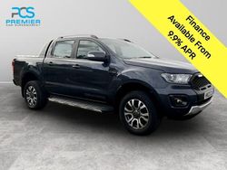 Sea grey (metallic paint) Used 2022 Ford Ranger Wildtrack Pickup | £17,000 (Good price)