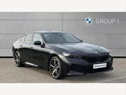 Black Used 2025 BMW 520 M Sport Sedan | £43,964 (Fair price)