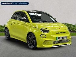 Green Used 2024 Abarth 500e Turismo Hatchback | £21,714 (Fair price)