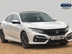 White Used 2022 Honda Civic EX Hatchback | £16,995 (Fair price)