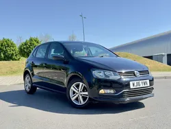 Black Used 2016 VW Polo SE Hatchback | £6,495 (Good price)