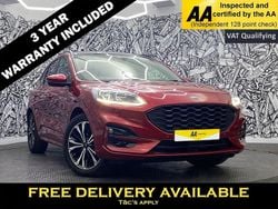 Red Used 2022 Ford Kuga ST-Line X SUV | £16,895 (Expensive)
