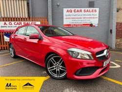 Red Used 2017 Mercedes A180 AMG line | £8,490 (Fair price)
