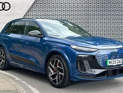 Blue New 2025 Audi Q6 e-tron Sport SUV | £64,991 (Fair price)