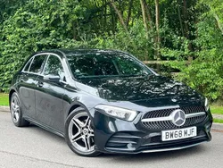 Black Used 2019 Mercedes A180 AMG line Hatchback | £13,990 (Good price)