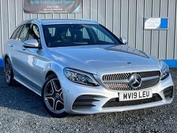 Silver Used 2019 Mercedes C200 AMG Line Premium Estate | £12,288 (Good price)