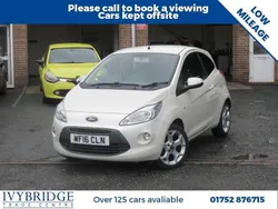 White Used 2016 Ford Ka Zetec Hatchback | £6,395 (Fair price)