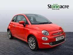 Orange Used 2022 Fiat 500 Dolcevita Hatchback | £10,495 (Fair price)
