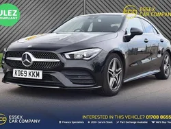Black Used 2020 Mercedes CLA200 AMG line Coupe | £19,398 (Good price)